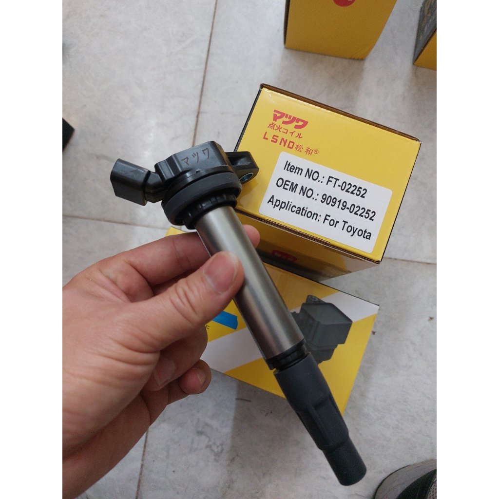 Mobin đánh lửa Matsuwa Nội địa Nhật Bản các loại xe: Camry, Fortuner, Vios,Altis, Hilux, Hiace, Wigo, Rav4, Morning, i10