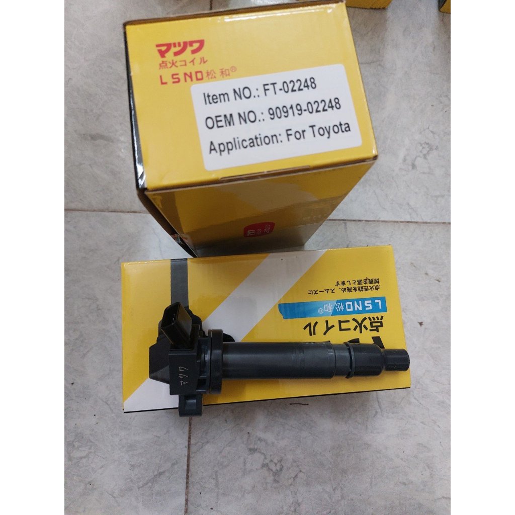 Mobin đánh lửa Matsuwa Nội địa Nhật Bản các loại xe: Camry, Fortuner, Vios,Altis, Hilux, Hiace, Wigo, Rav4, Morning, i10