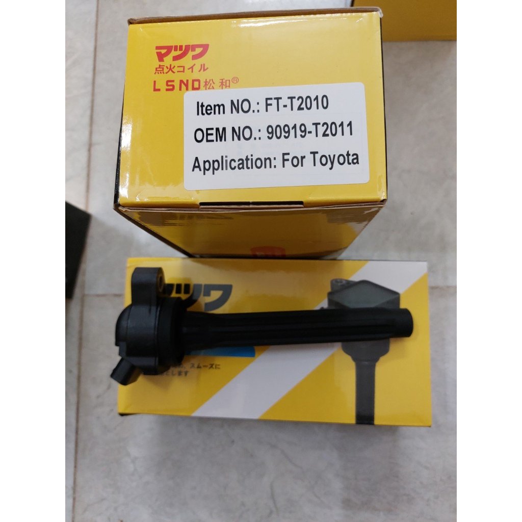 Mobin đánh lửa Matsuwa Nội địa Nhật Bản các loại xe: Camry, Fortuner, Vios,Altis, Hilux, Hiace, Wigo, Rav4, Morning, i10