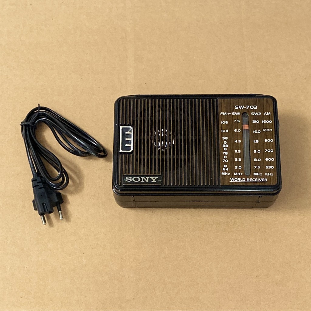 Đài Radio FM Sony SW 703 Fm-Am 5 Band Sóng Khỏe,Chất Lượng