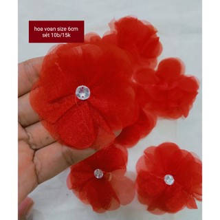 hoa voan - 15 hoa voan size 9cm