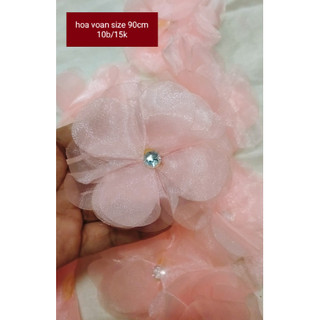 Hoa voan - 15 hoa voan size 9cm