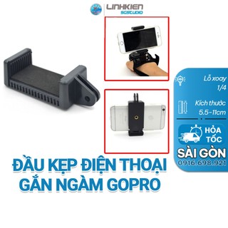 🔥 GIÁ SỈ 🔥 Đầu Kẹp Điện Thoại Chân Mount Ngàm Gopro Có Ren 1/4 Đỡ Điện Thoại Quay Video Hành Trình
