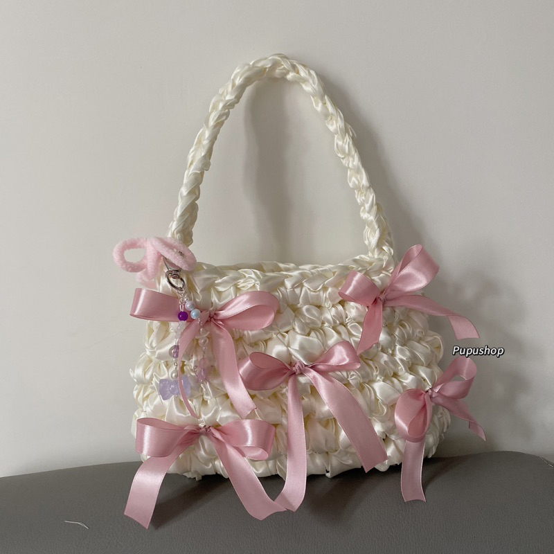 Móc khoá phong cách coquette, y2k - Móc khoá túi xách handmade