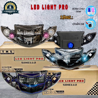 Pha đèn 2 tầng sirius - Led Light Pro sihello [Tặng demi]