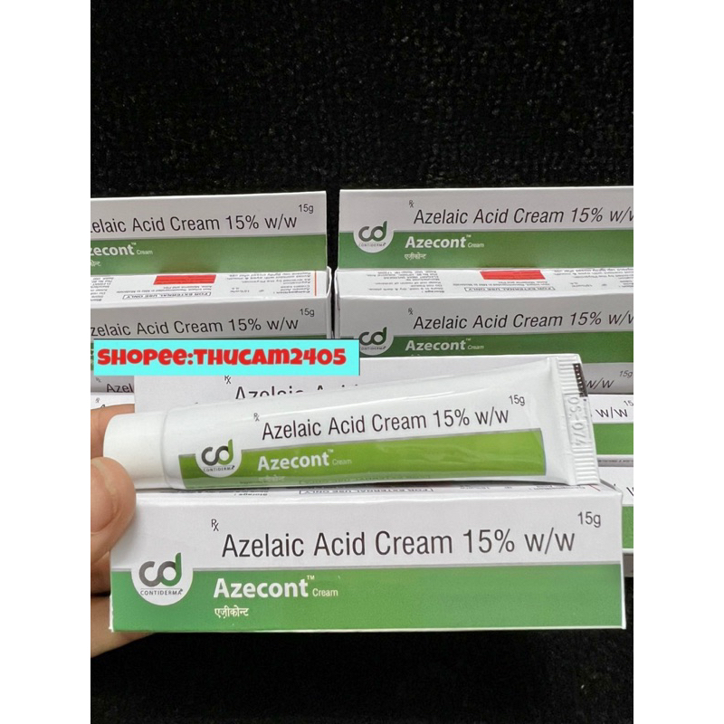 Cream Azecont Forte 15%-20% giảm mụn ,mờ thâm .