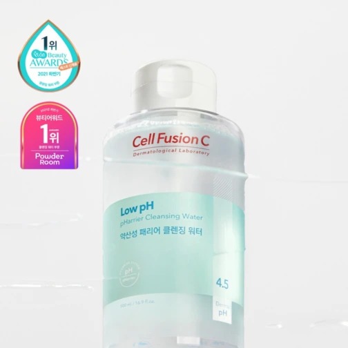 Cell Fusion C Expert - Nước rửa mặt làm sạch an toàn 3 trong 1, duy trì PH lý tưởng- Low pH pHarrier Cleansing