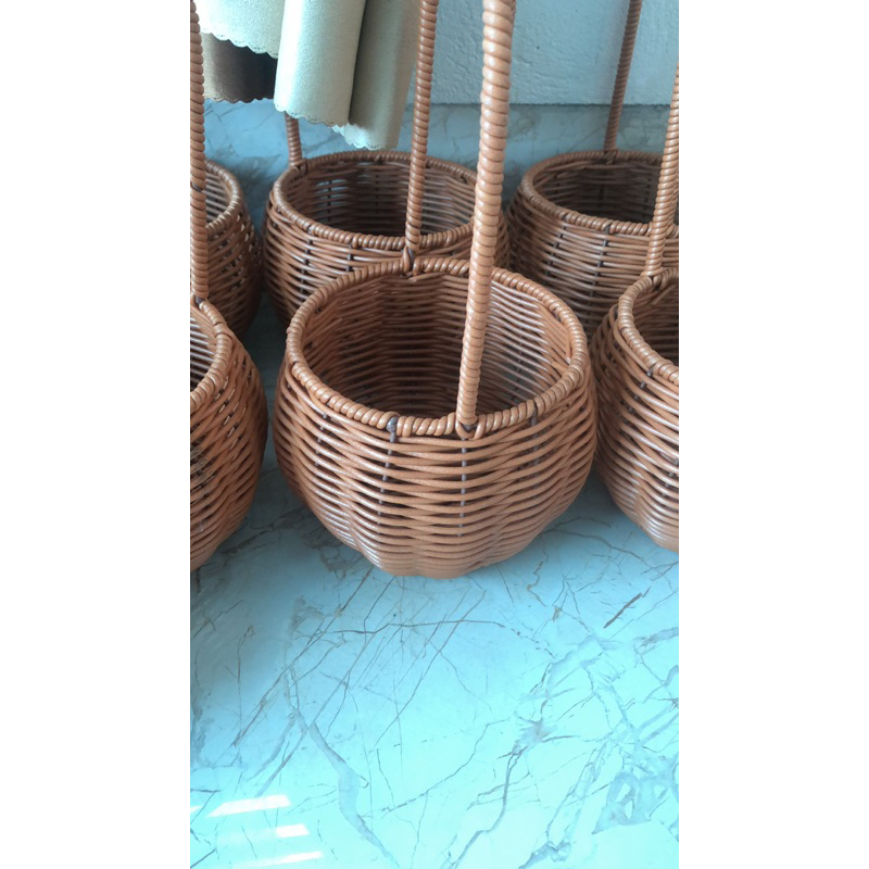 Giỏ mây tròn