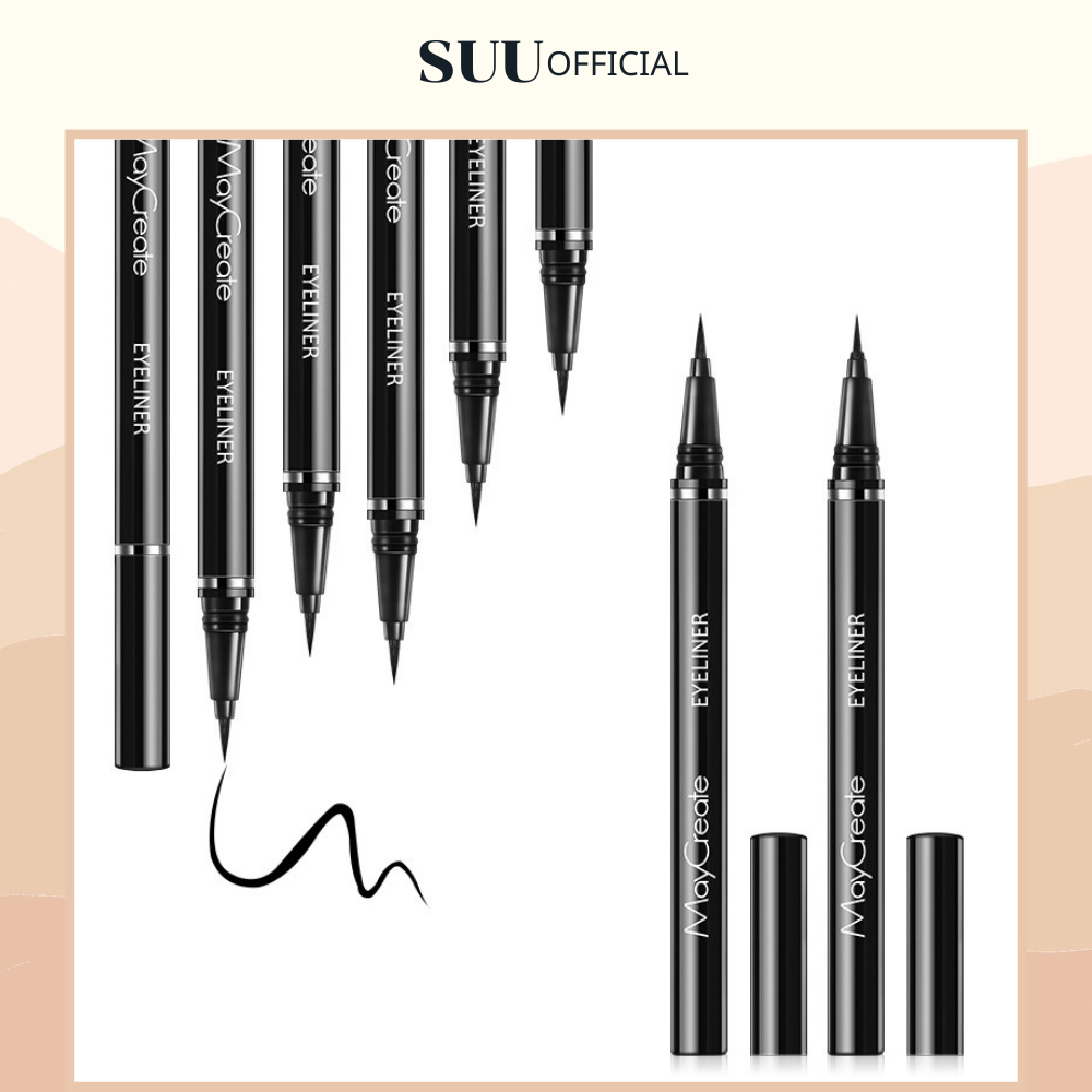 Bút Kẻ Mắt MAYCREATE Eyeline Siêu Bền Màu, Chống Nước Không Lem Không Trôi Đường Kẻ Sắc Nét