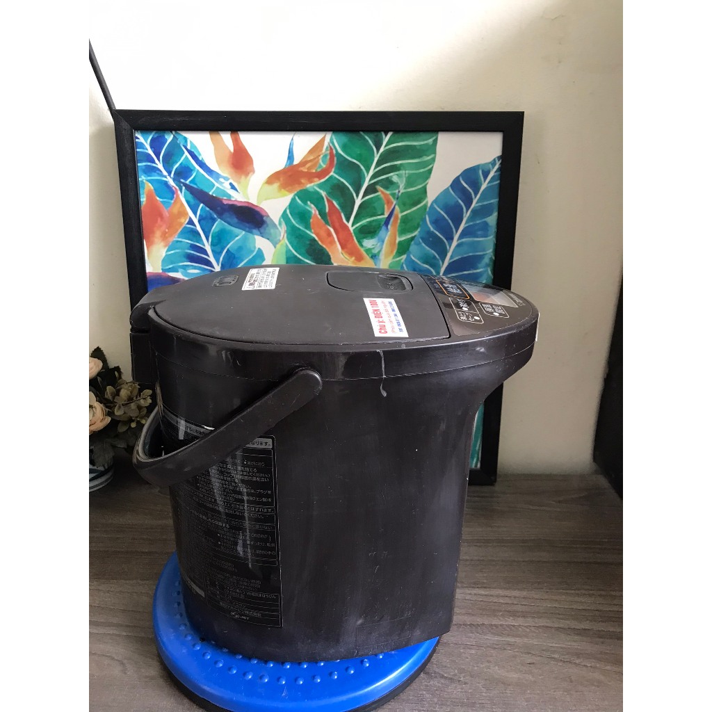 Bình thủy Nhật bãi Zojirushi CV-GB đời cao 2019, 2.2l dùng điện 100V, phải cắm qua bộ đổi nguồn, ngoại hình mới trên 90%