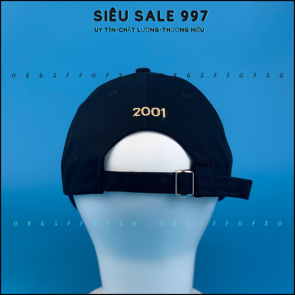 Mũ Lưỡi Trai Thêu Năm Sinh 1990 - 2010, Nón Kết Full Đen Bao Ngầu Thời Trang - SIÊU SALE 997