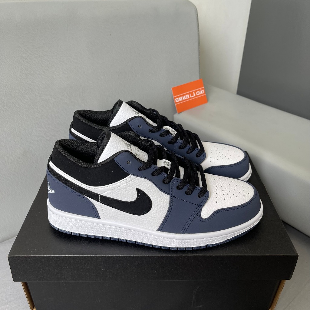 Giày Air Jordan 1 Low Navy - Bản Cao Cấp Fullbox