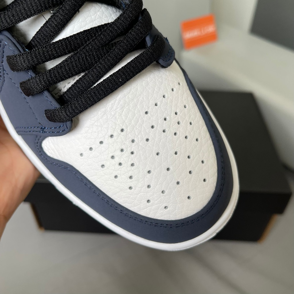 Giày Air Jordan 1 Low Navy - Bản Cao Cấp Fullbox