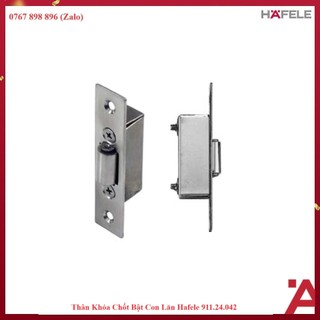 chốt bật con lăn 90*20.5mm inox hafele 911.24.042