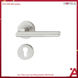 Tay nắm gạt inox mờ Hafele 903.92.646 chưa bao gồm thân ruột