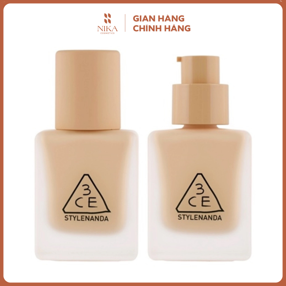 Kem nền 3.C.E Velvet Fit Foundation 30g [Nika Cosmetics]
