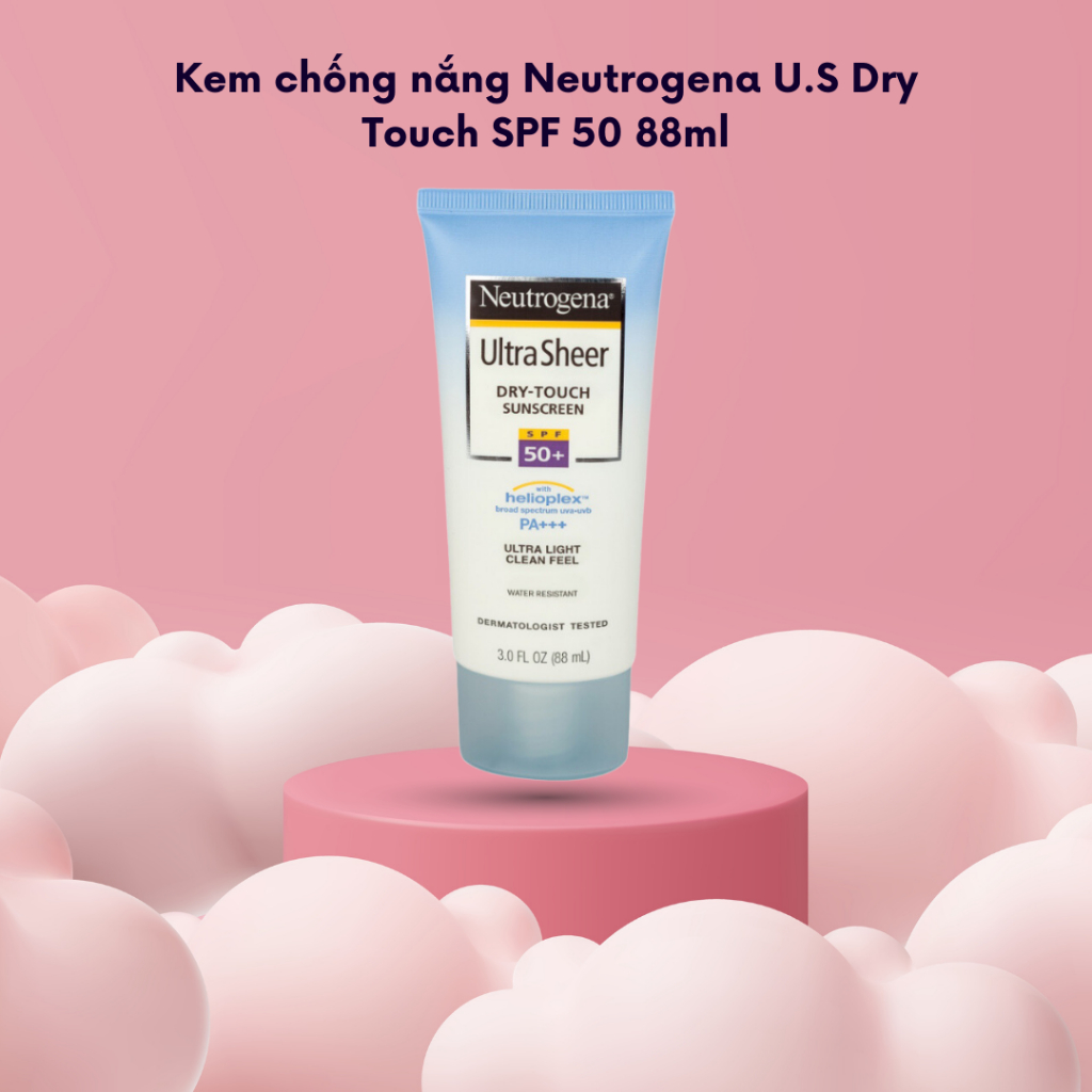 Kem chống nắng Neutrogena U.S Dry Touch SPF 50 88ml