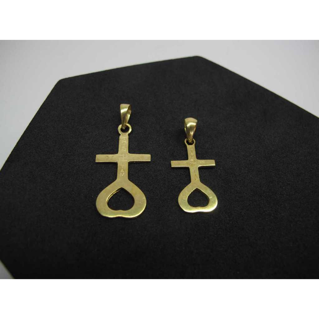 Mặt dây chuyền bằng vàng Thiên Tâm,  dấu thiên tâm gold 18k , thiên tâm đạo -T&TJewelry