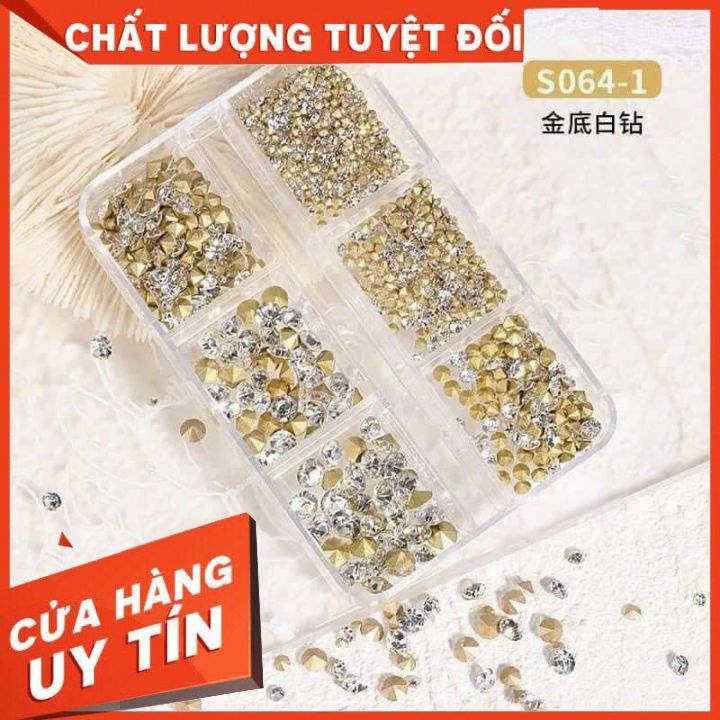 đá chân nhọn khay 6 siêu sáng
