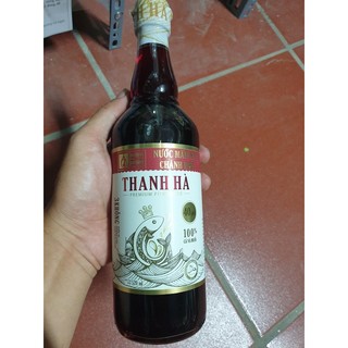 Nước mắm thanh hà 40n chai 520ml