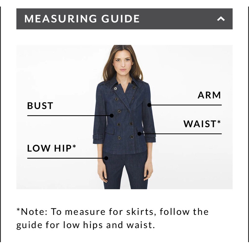 WHBM Petite Fit & Flair Denim Shacket - Khoác Jeans Nhún Eo