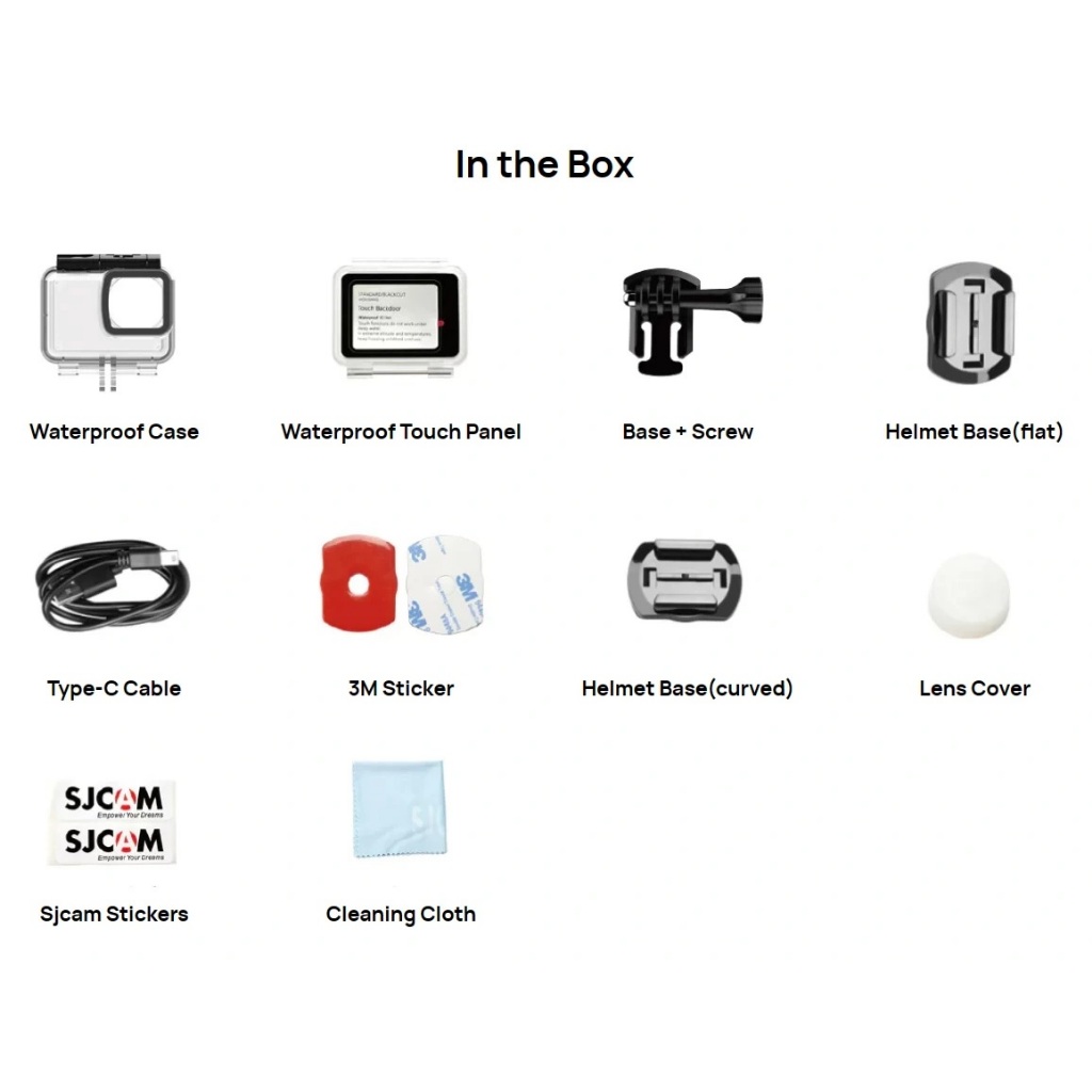 Camera hành động SJCAM SJ11 Active Dual Screen Chính Hãng
