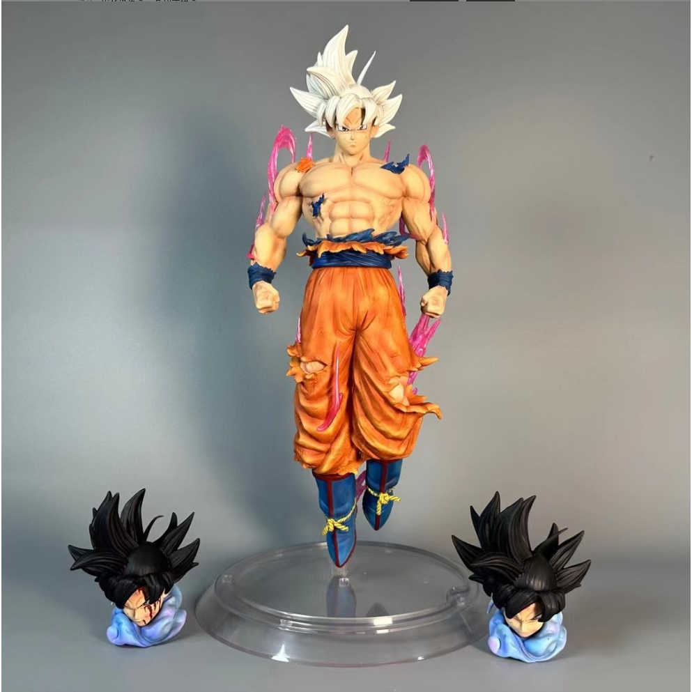 Mô hình Dragon Ball Vegeta Goku Vô Cực 2 đầu thay 35cm cực nét - Ongchumohinh  MH521