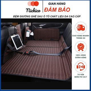 Đệm ghế sau ô tô chịu tải lên tới 600kg,nệm hơi ô tô cao cấp không cần bơm có thể gấp gon,công nghệ mới 7 lớp