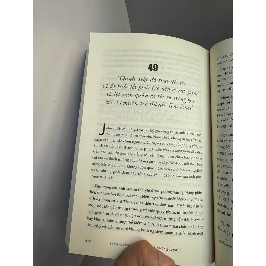 Sách – John Lennon Một Đời Không Nghỉ –  Phoenix