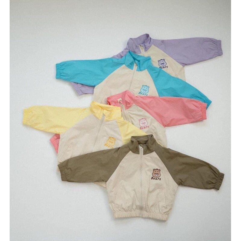 Sét bộ áo gió quần legging cho bé hàng qccc