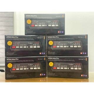 Bàn trộn hình ảnh Blackmagic Atem Mini Pro.