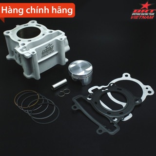 Lòng Ceramic + Piston Nhôm Nén BRT 57mm ắc 14 Exciter135/TFX/R15v2/Exciter150 - Hàng chính hãng