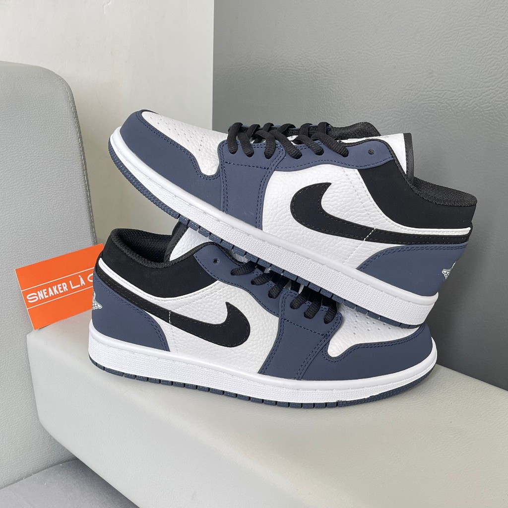 Giày Air Jordan 1 Low Navy - Bản Cao Cấp Fullbox