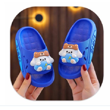 Dép Sandal Chống Trượt Thoải Mái Chống Mài Mòn Họa Tiết Hoạt Hình Dễ Thương Cho Bé Gái Bé Trai