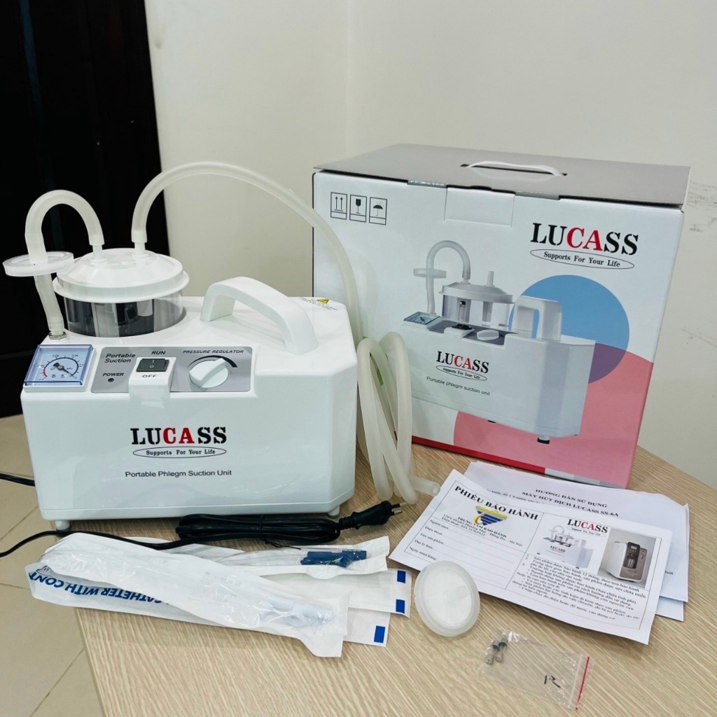 Máy hút dịch 1 bình Lucass