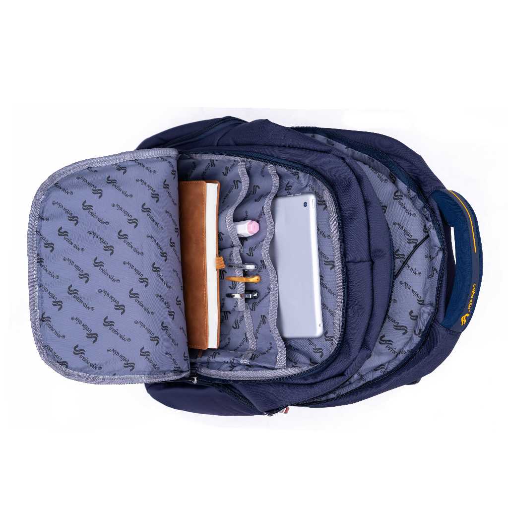 Balo laptop 16in thời trang chất liệu vải cao cấp siêu dày chống sốc Uyên Vân 6645