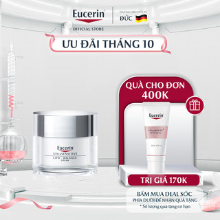 Kem dưỡng ẩm chuyên sâu cho da khô Eucerin Lipo Balance 50ml