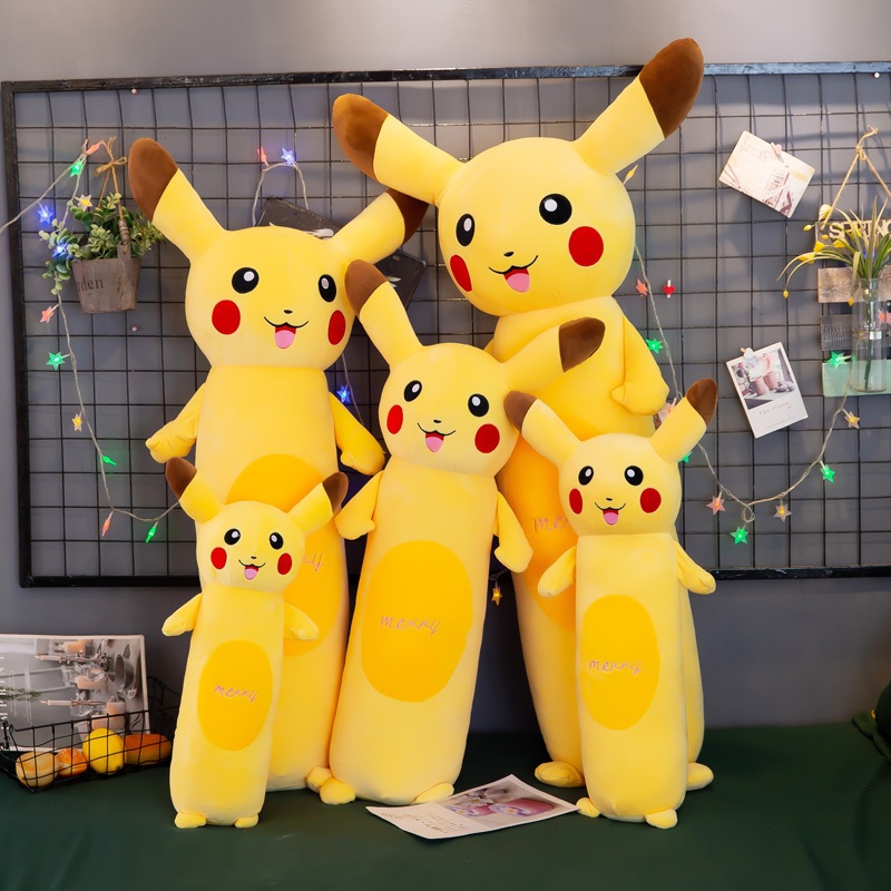 Gấu ôm Pikachu nhiều size hàng nhập khẩu cao cấp, gối ôm cho bé