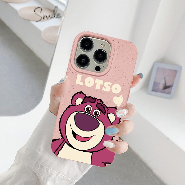 Ốp lưng iphone mềm thân thiện môi trường lotso 6 6s 6plus 7 8 plus x xs 11