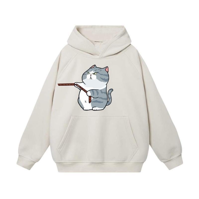 Áo Hoodie Local Brand VENDER Form Rộng, Áo Hoodie Nỉ Bông Unisex Hình Chó Husky Và Mèo Phong Cách Cặp Đôi (H1)