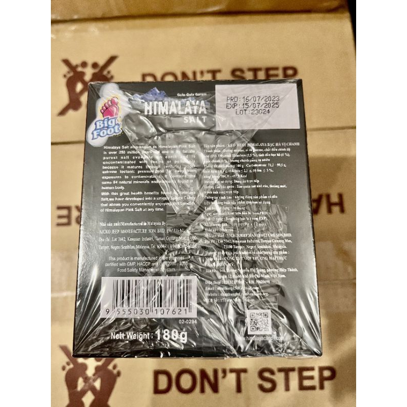 Kẹo chanh muối Himalaya  nhập khẩu Malaysia