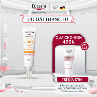 Tinh chất chống nắng nâng tông & dưỡng sáng da tức thì Eucerin Sun Tone Up 30ml