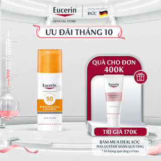 Kem chống nắng ngăn ngừa lão hóa Eucerin Sun Photoaging Control SPF 50+ 50ml