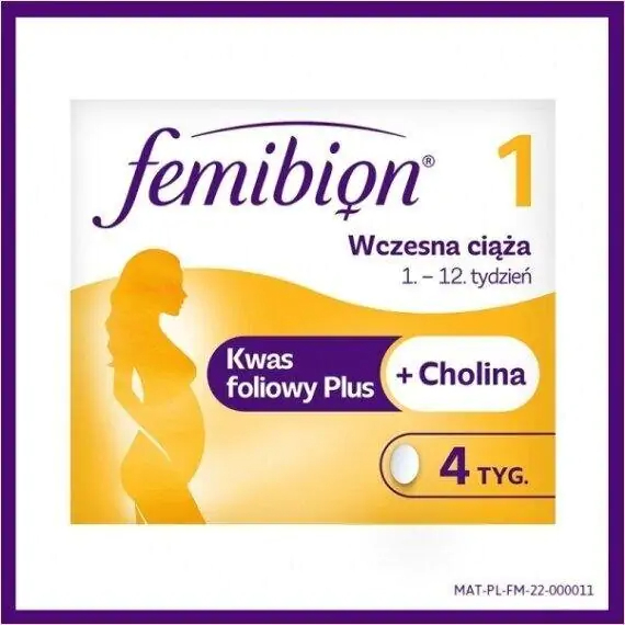 Femibion số 1 Vitamin bổ bầu Mang thai 12 tuần đầu
