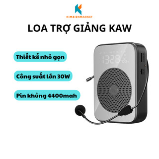 Loa trợ giảng FM cho giao viên thiết kế sang trọng, loa công suất 30W thu âm tốt, pin khủng 45 giờ bảo hành chính hãng