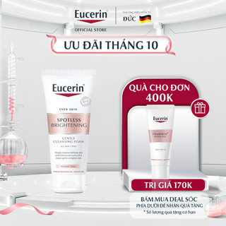 Sữa rửa mặt tạo bọt dưỡng sáng Eucerin Spotless Brightening Cleansing Foam 50g