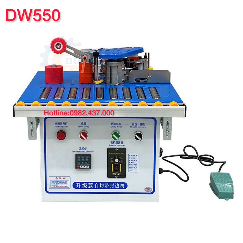 Lu tỳ máy dán cạnh gỗ, mini