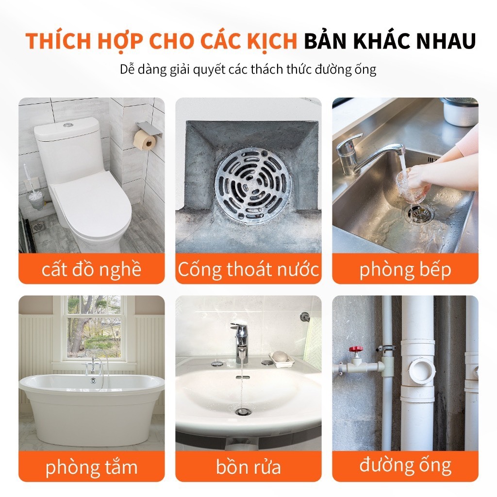 Dây thông cống phi 16mm