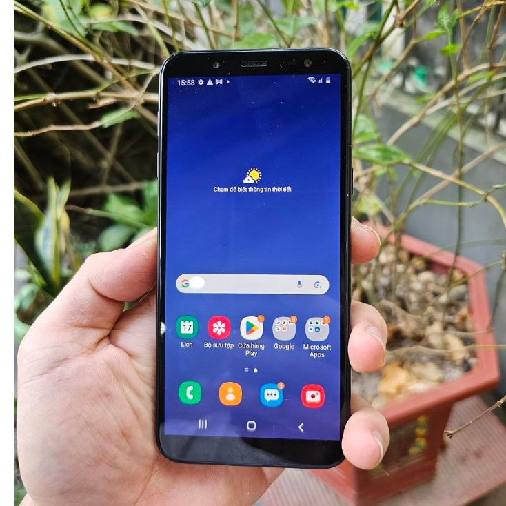 Điện thoại samsung galaxy j600 j6 2018 máy tân trang đẹp trên 95%