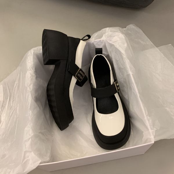 Giày búp bê Miu Miu quai ngang gót vuông 5P LOẠI 1 FULL HỘP  siêu xinh